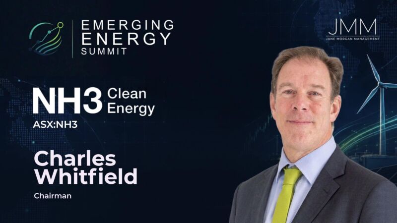 Image for the Tweet beginning: NH3 Clean Energy (ASX:NH3) Chairman,